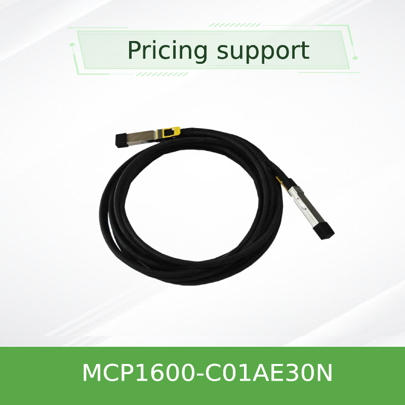 Podłączany bezpośrednio kabel Mellanox DAC MCP1600-C001E30N 100GbE QSFP28 1m