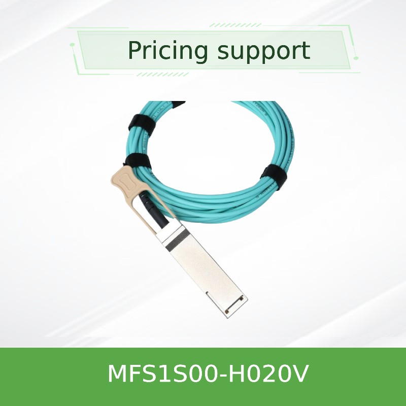 IB 200G 20M QSFP56 Kabel Mellanox AOC MFS1S00-H020V Podłącz serwery