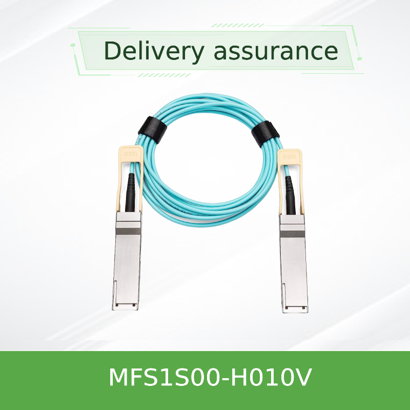 MFS1S00-H010V Kabel Mellanox AOC IB HDR Do 200Gb/S QSFP56 10m Sfp