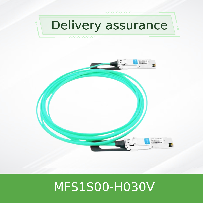 MFS1S00-H030V IB 200G kabel mellanox Aoc kabel sieciowy 30M QSFP56 wysoka prędkość i małe opóźnienie