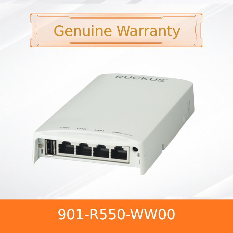 Wewnętrzny punkt dostępowy WiFi6 Ruckus R550 901-R550-WW00 2,4 GHz Wireless AP