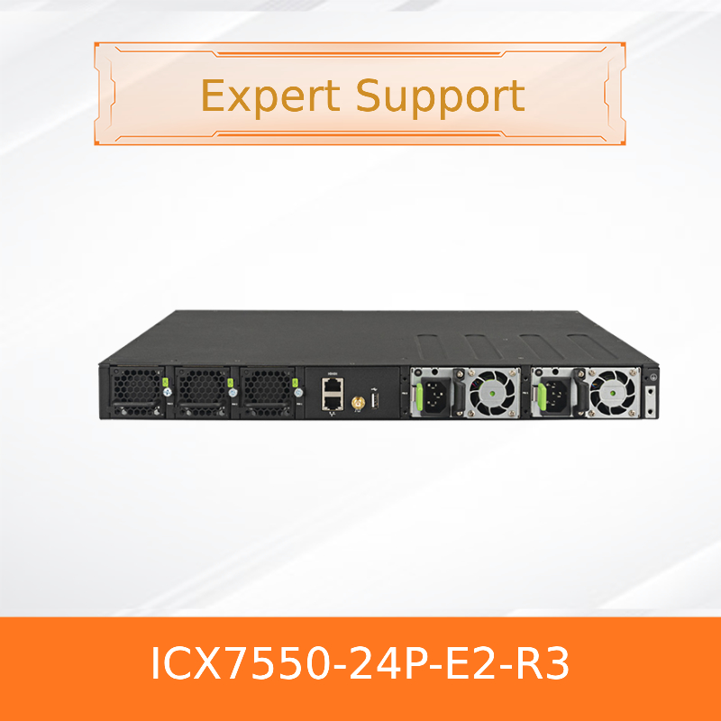 Przełącznik zarządzania siecią ICX7550-24P-E2-R3 Advanced Ruckus Switch