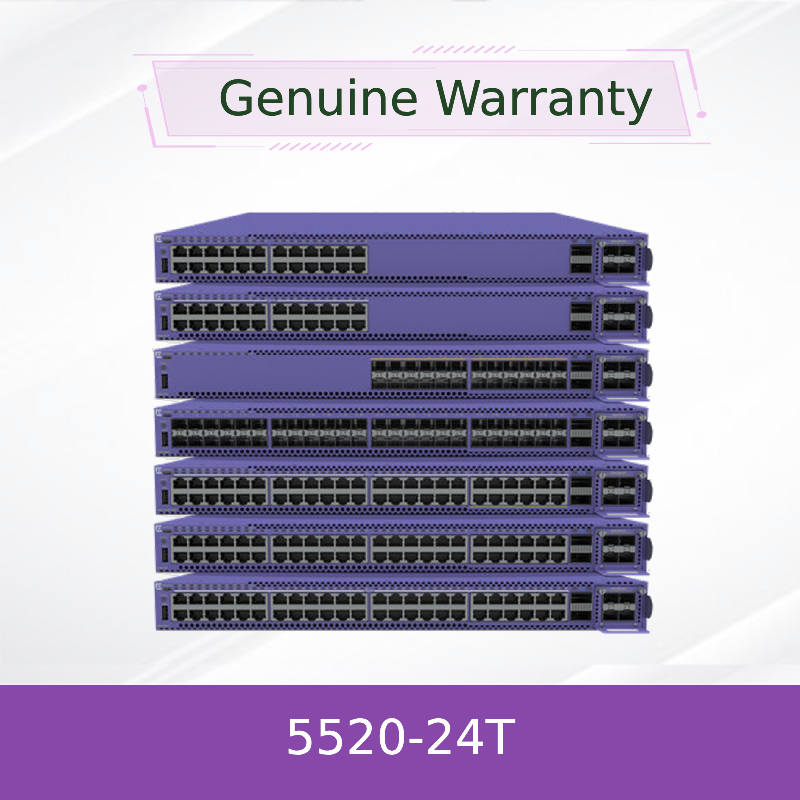 Przełącznik AVB dla sieci Extreme Advanced Extreme 5520-24t Switch do bezproblemowego przesyłania danych3