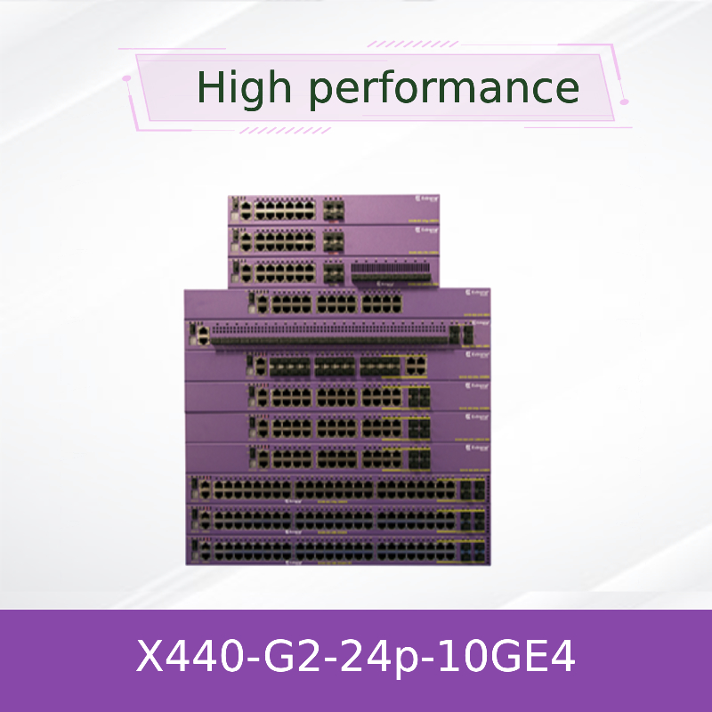 10GE4 Skalowalne AVB Extreme Networks X440 Switch G2 24T X440-G2-24p-10GE4 nowe i oryginalne