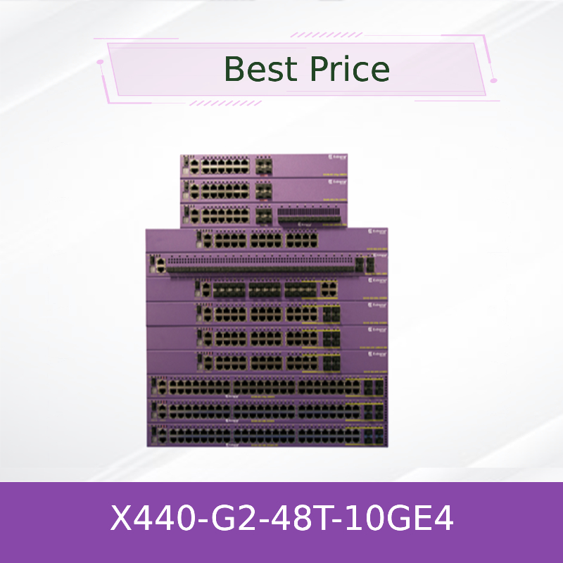 Producent: Extreme Networks Switch16534 X440-G2-48t-10ge4 Przełącznik sieciowy Ethernet Extreme Xos