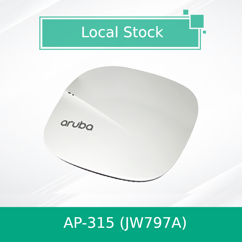 802.11n Bezprzewodowe punkty dostępowe Aruba AP315 Aruba Wifi6 AP serii 310, nowe i oryginalne