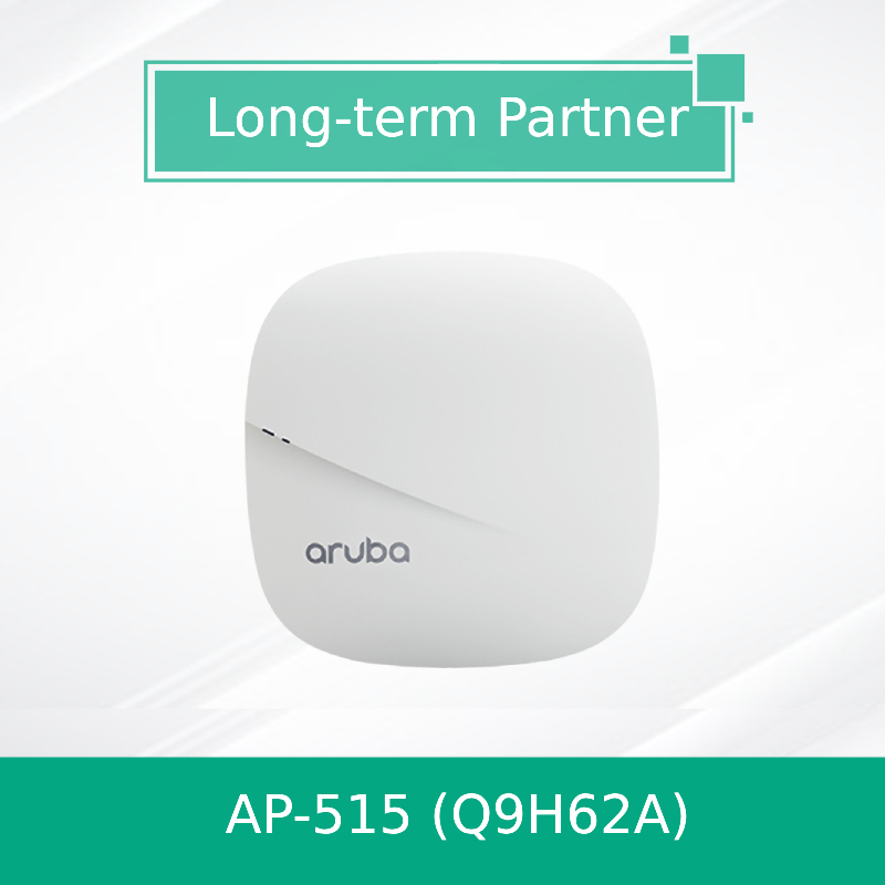 Dwupasmowy radiowy punkt dostępowy serii 510 Campus AP 515 Q9H62A Aruba Wifi 6 802.11ax Wewnętrzne anteny Ujednolicony punkt dostępowy