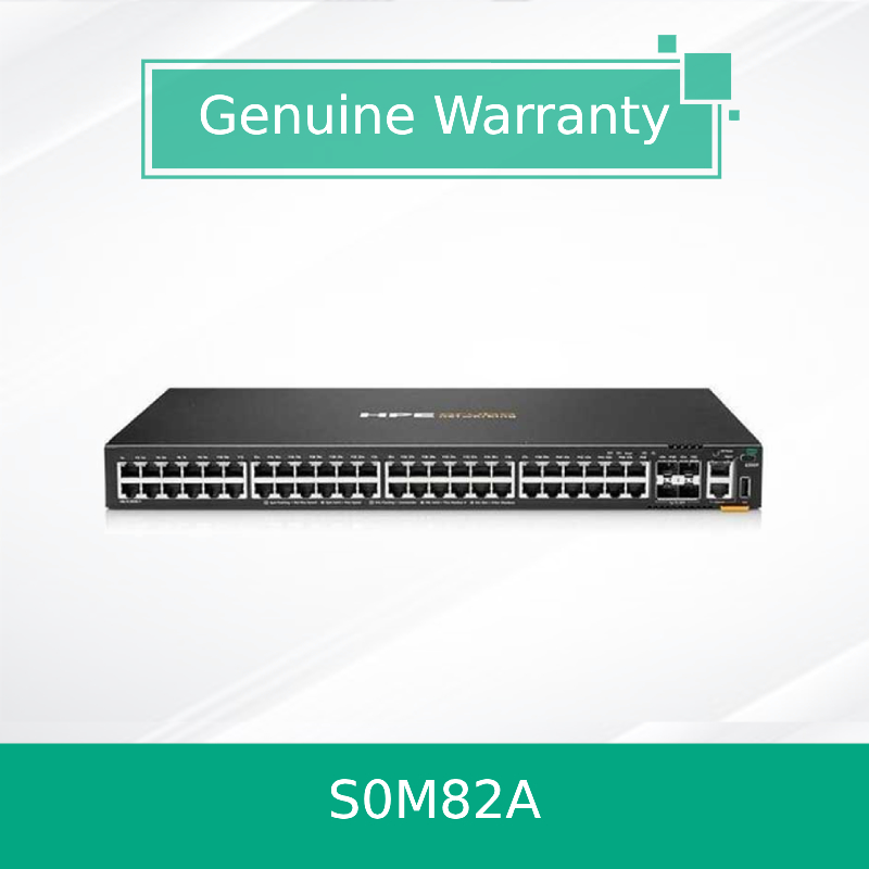 Nowy oryginalny przełącznik sieciowy Hpe Aruba Cx 6200f (S0M82A)