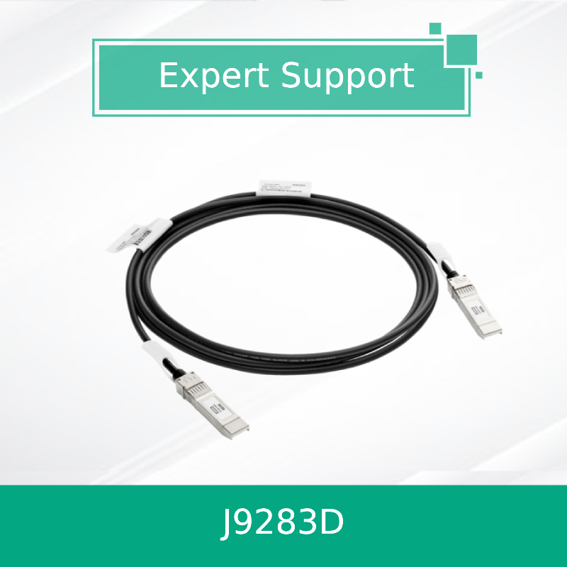 Hpe Aruba Networking 10g SFP+ do SFP+ 3m kablu miedzianego do bezpośredniego podłączenia (J9283D)