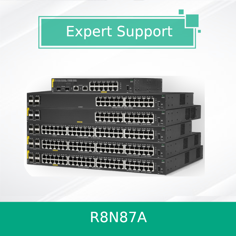 Hpe Aruba Networking Cx 6000 24G Class4 Poe 4SFP 370W Switch (R8N87A) Nowy i oryginalny