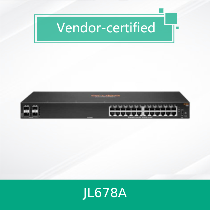 Przełącznik Hpe Aruba Networking Cx 6100 24G 4SFP+ (JL678A) Nowy i oryginalny