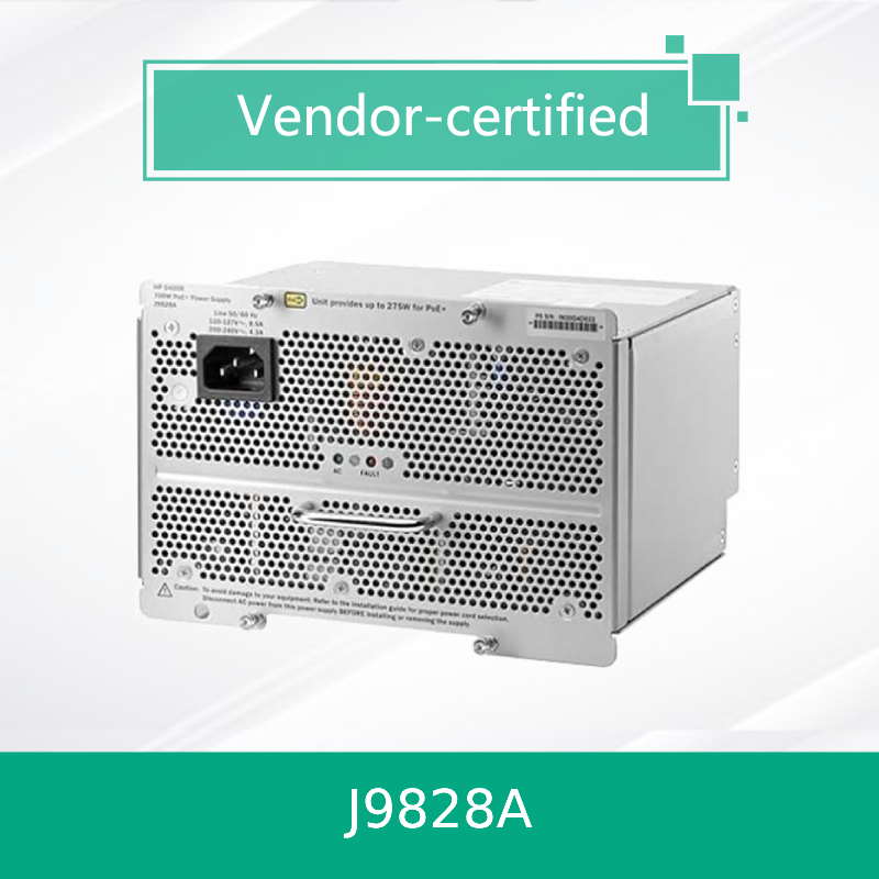 Fabrycznie nowy przełącznik sieciowy J9828A z serii 5400r 700W Poe+ Oryginalne funkcje Zl2 Snmp i Qos