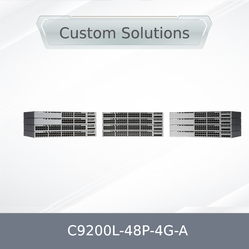Cisco New Original C9200L-48P-4G-A 9200L 48 Port 10/100/1000 PoE+ 4x1G Przełącznik sieciowy przełącznik sieciowy C9200L-48P-4G-A