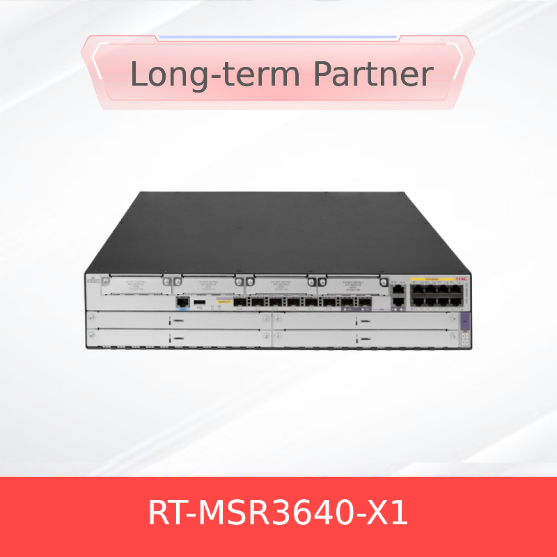Wydajność przesyłania kartonów produktów routera serii H3c Rt-Msr3640-X1 10g SFP+