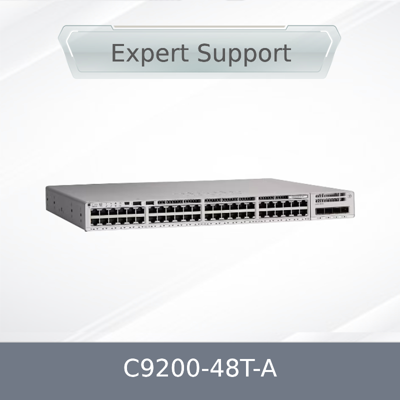 Cisco Catalyst 9200-48T-A 48-port Data Switch Licencja Network Advantage Enterprise Gigabit Ethernet