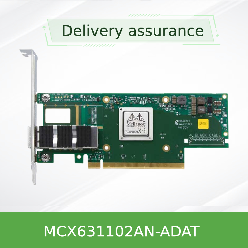 NVIDIA ConnectX-6 Lx MCX631102AN-ADAT Dual 25GbE PCIe Low Profile SmartNIC z technologią ASAP2