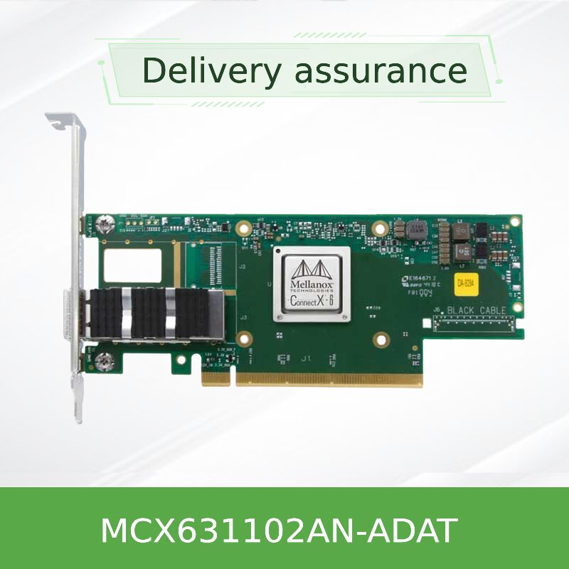 NVIDIA ConnectX-6 Lx MCX631102AN-ADAT Dwuportowa karta sieciowa 25GbE SFP28 SmartNIC z IPsec i ASAP
