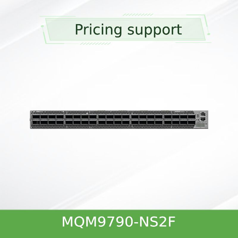 Mellanox MQM9790-NS2F 64-port 400Gb/s InfiniBand Switch. Zarządzany zewnętrznie dla tkanin zdefiniowanych przez oprogramowanie UFM.