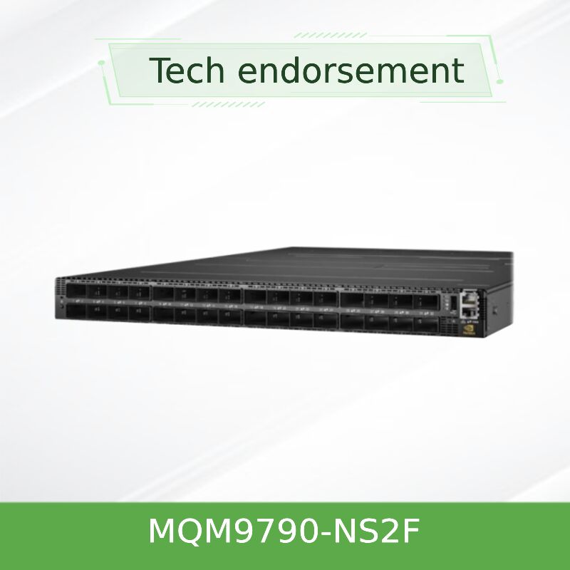 NVIDIA Quantum-2 MQM9790-NS2F 64-port 400Gb/s InfiniBand Smart Switch ¢ 51.2Tb/s Przepustowość z SHARPv3 w sieci przyspieszenie dla AI i HPC Data Centers