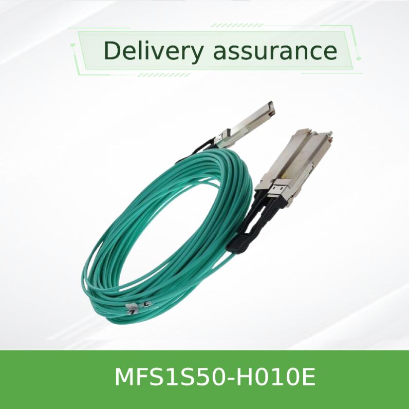 NVIDIA mellanox MFS1S50-H010E 200Gb/s do 2x100Gb/s QSFP56 Active Optical Splitter Cable10m AOC