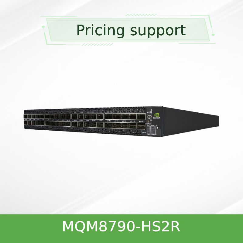 NVIDIA Quantum MQM8790-HS2R 200G InfiniBand Switch Unmanaged, 40-Port 16Tb/s, C2P Airflow UFM Ready