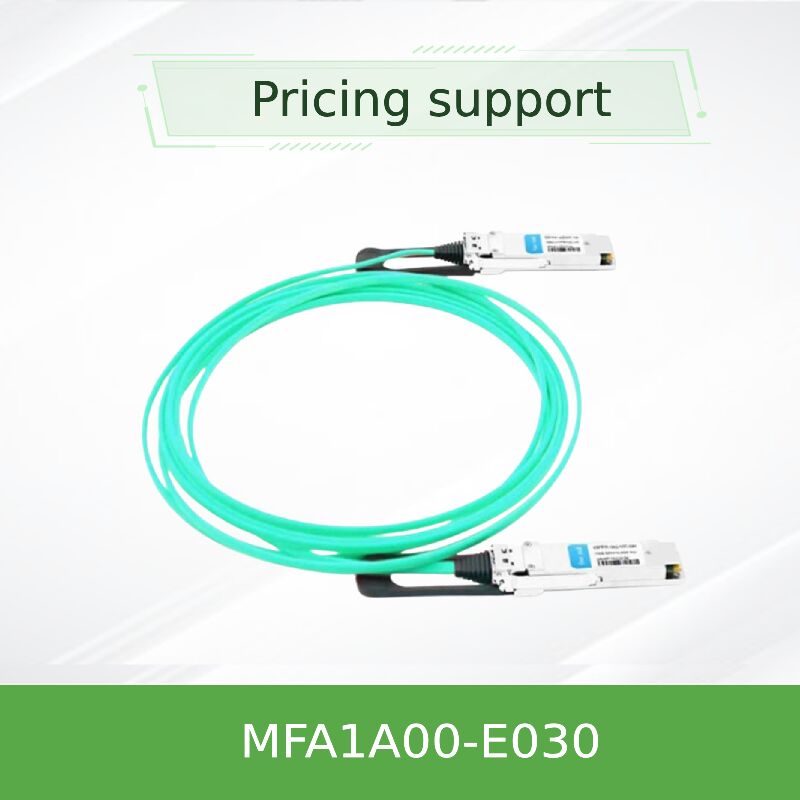 Mellanox MFA1A00-E030 100Gb/s QSFP28 Kabel optyczny aktywny 30m MMF AOC dla InfiniBand EDR & 100GbE