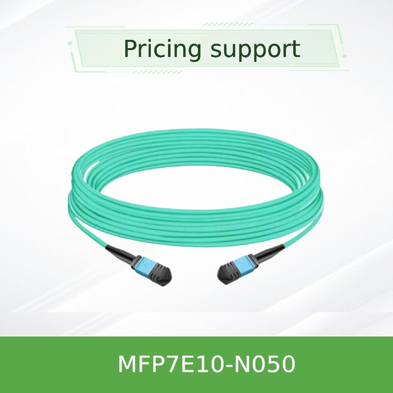 Kabel światłowodowy NVIDIA MFP7E10-N050 50m MPO12/APC OM4 – Maksymalny zasięg dla 800G