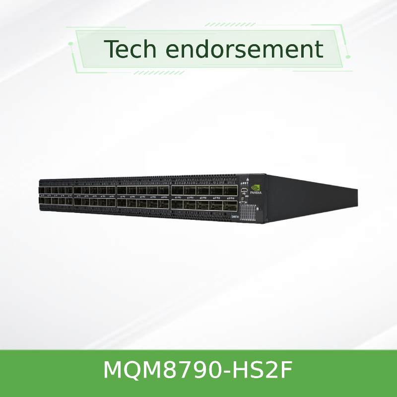 NVIDIA Quantum MQM8790-HS2F 200Gb/s InfiniBand Switch 40 portów 16Tb/s
